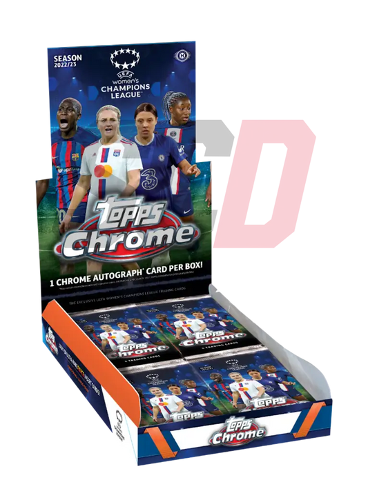 Topps Chrome Uefa Womens Champions League 2023 Box Cases