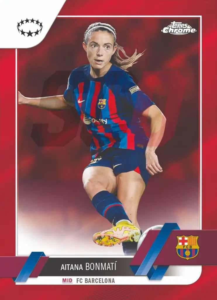 2023 Topps Chrome Uefa Womens Champions League - Hobby Box