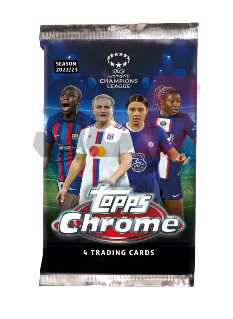 Topps Chrome Uefa Women’s Champions League 2023 Pack Football