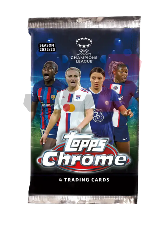 Topps Chrome Uefa Women’s Champions League 2023 Pack Football