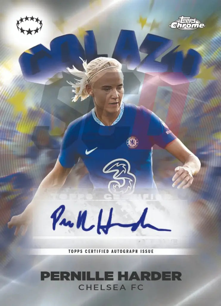 2023 Topps Chrome Uefa Womens Champions League - Hobby Box