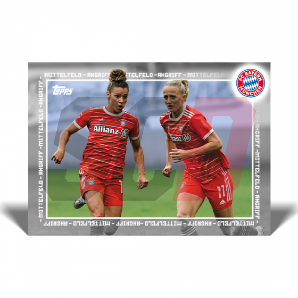 Topps Fc Bayern Munchen Women Team Set 2023 Hobby Box