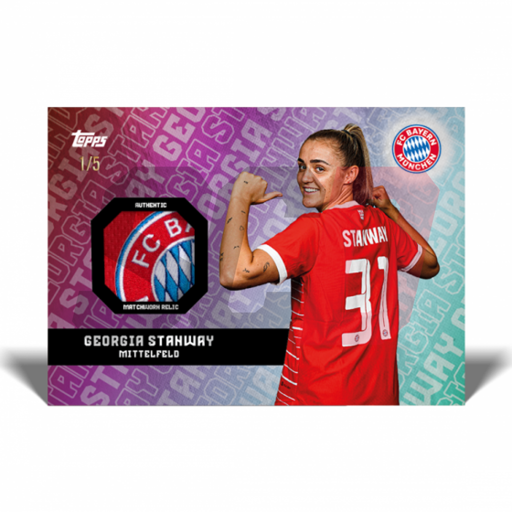 Topps Fc Bayern Munchen Women Team Set 2023 Hobby Box