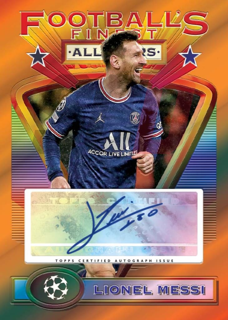 Topps Finest Flashbacks Uefa Champions League 2021-2022 Hobby Box