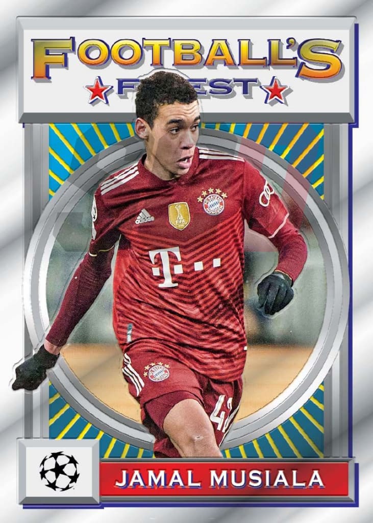 Topps Finest Flashbacks Uefa Champions League 2021-2022 Hobby Box