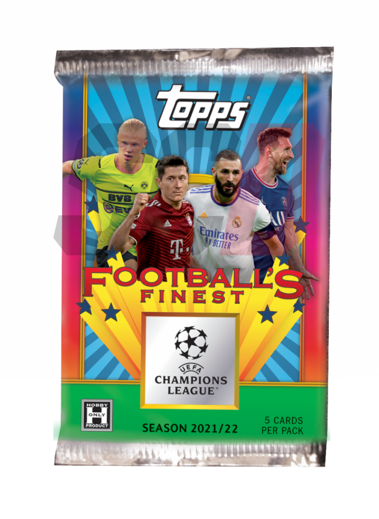 Topps Finest Flashbacks Uefa Champions League 2021-2022 Hobby Box