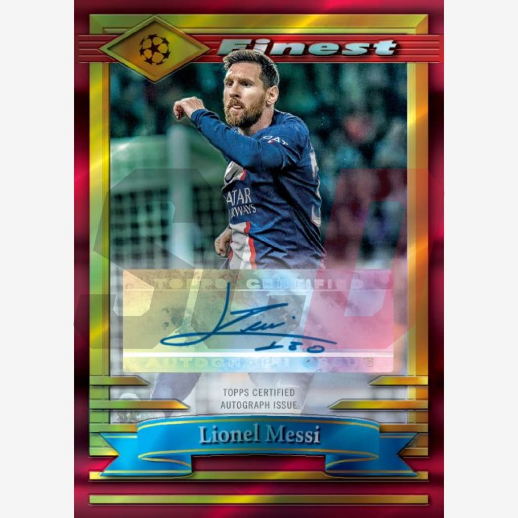 2022-23 Topps Finest Flashbacks Uefa Club Competitions Hobby Box