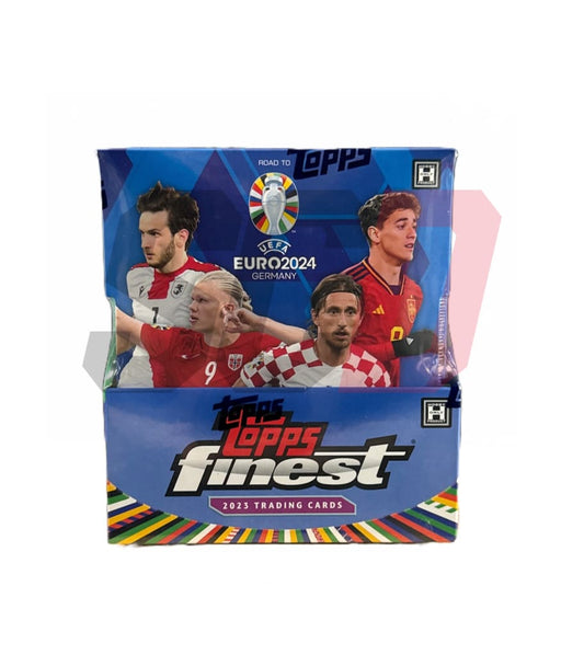Topps Finest Road To Uefa Euro Soccer Hobby Box 2024 - Pre Order Release 22/03/24