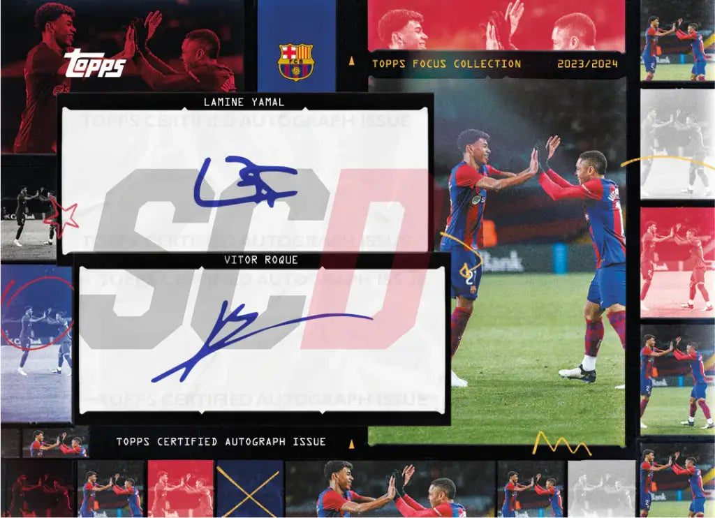 Topps Focus Fc Barcelona 2023/24 Hobby Box