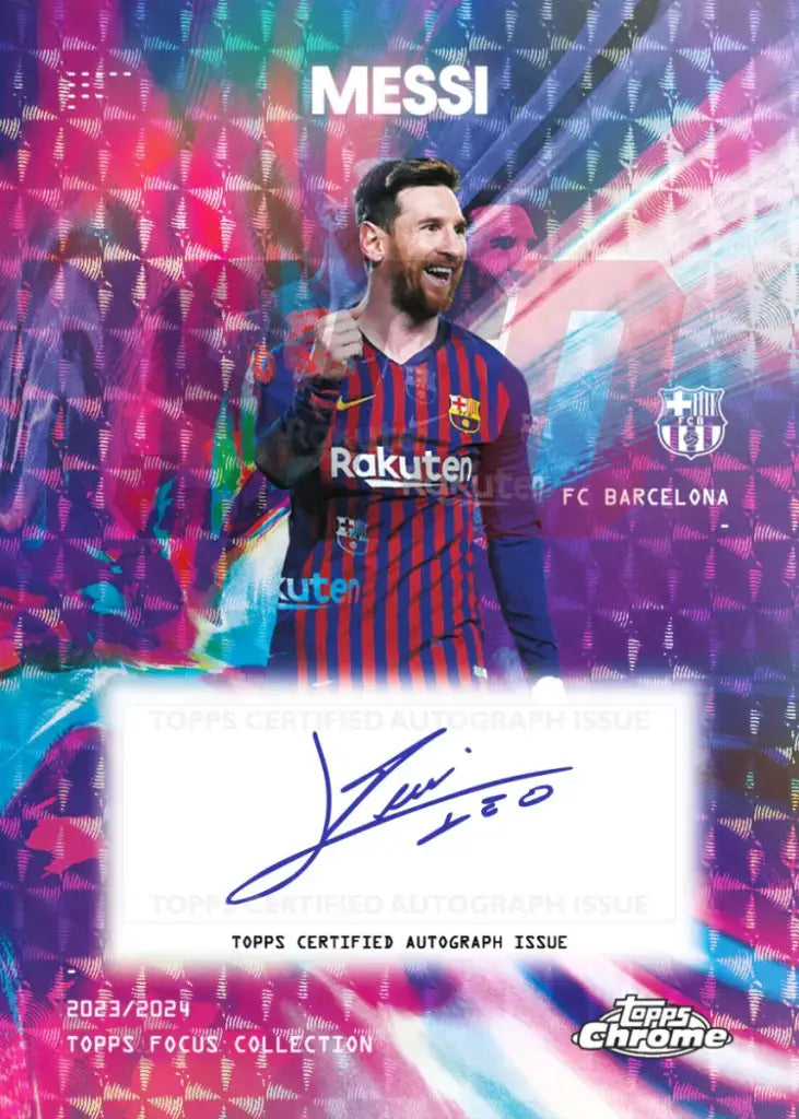 Topps Focus Fc Barcelona 2023/24 Hobby Box