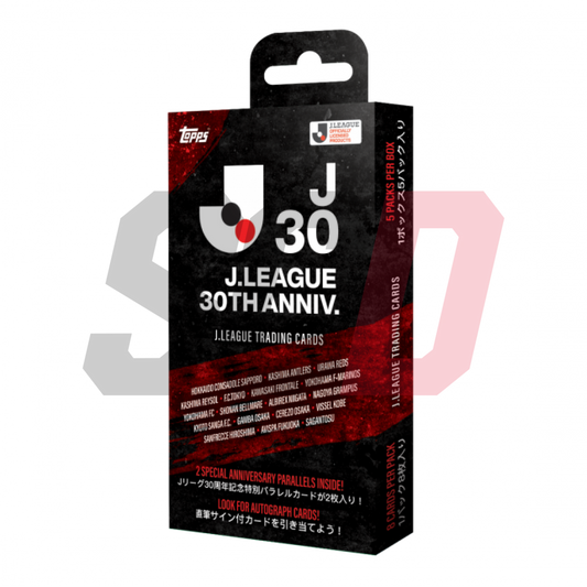 Topps J-League 30Th Anniversary Trading Cards Hobby Box