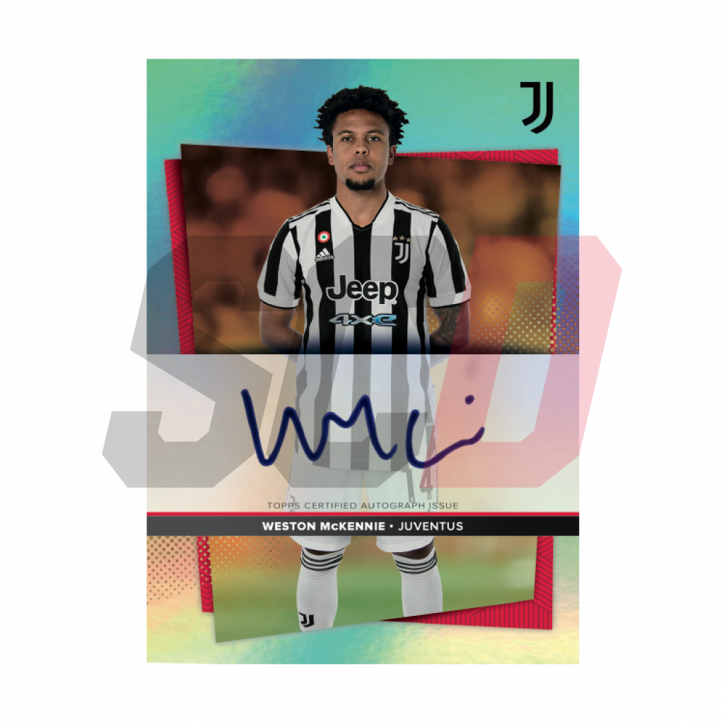 2021/22 Topps Juventus Official Team Set