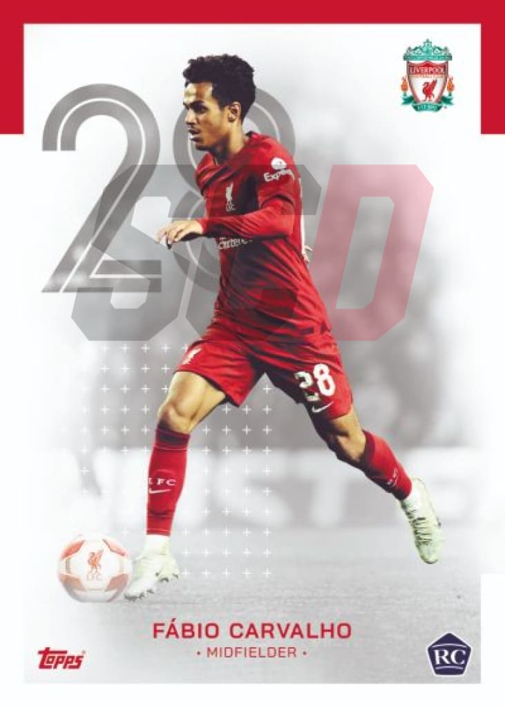 Topps Liverpool Fc Official Team Set 22/23 Hobby Box