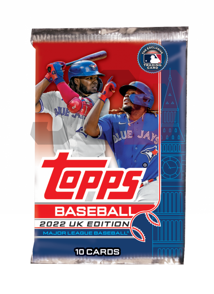 Topps Mlb 2022 Uk Edition Collection Box