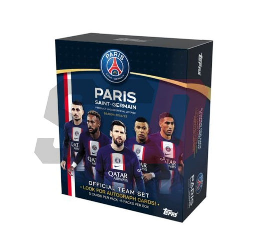 Topps Paris Saint-Germain Team Set 2023 Hobby Box