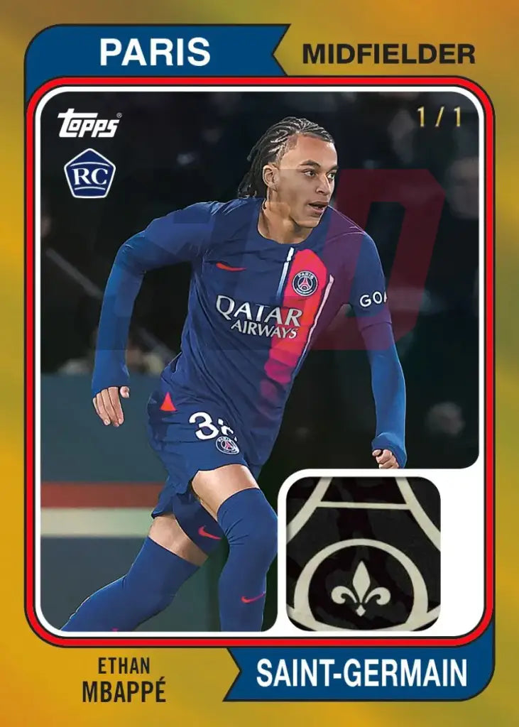 Topps Paris Saint-Germain 2023/24 Team Set Football