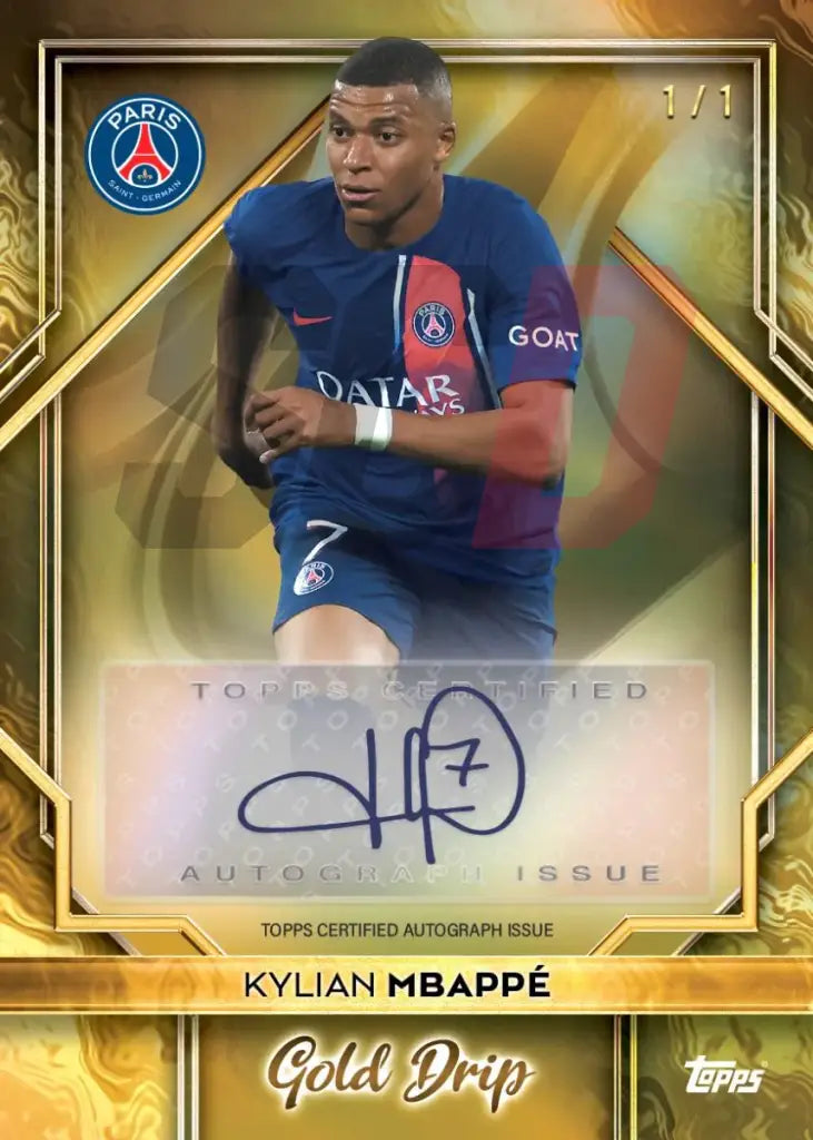 Topps Paris Saint-Germain 2023/24 Team Set Football