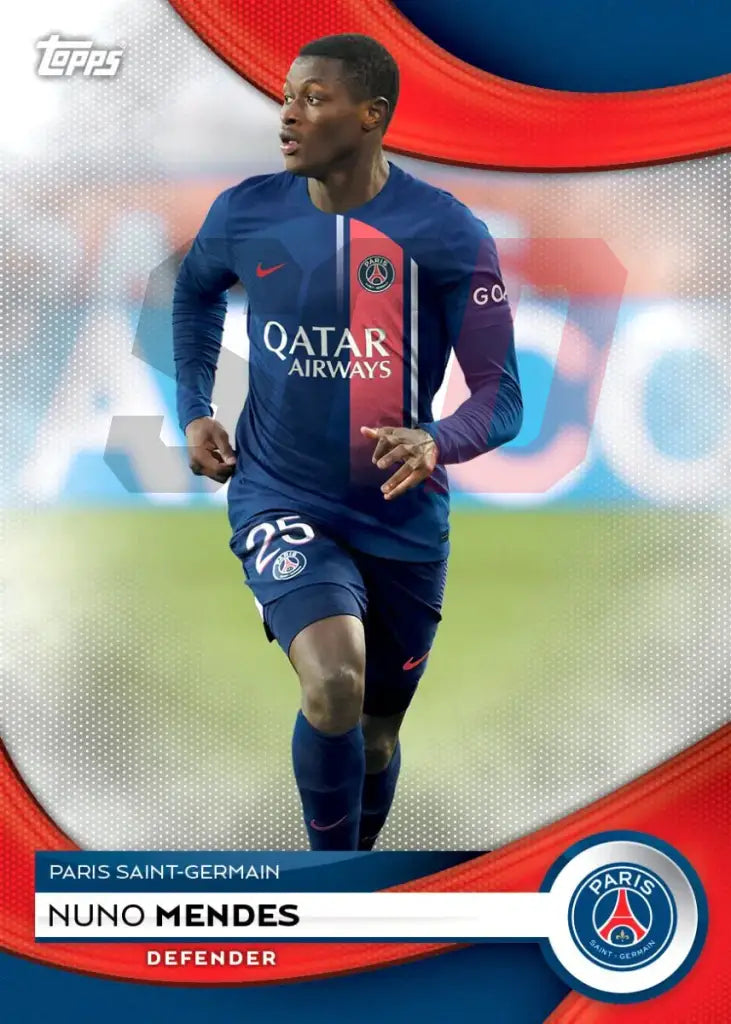 Topps Paris Saint-Germain 2023/24 Team Set Football