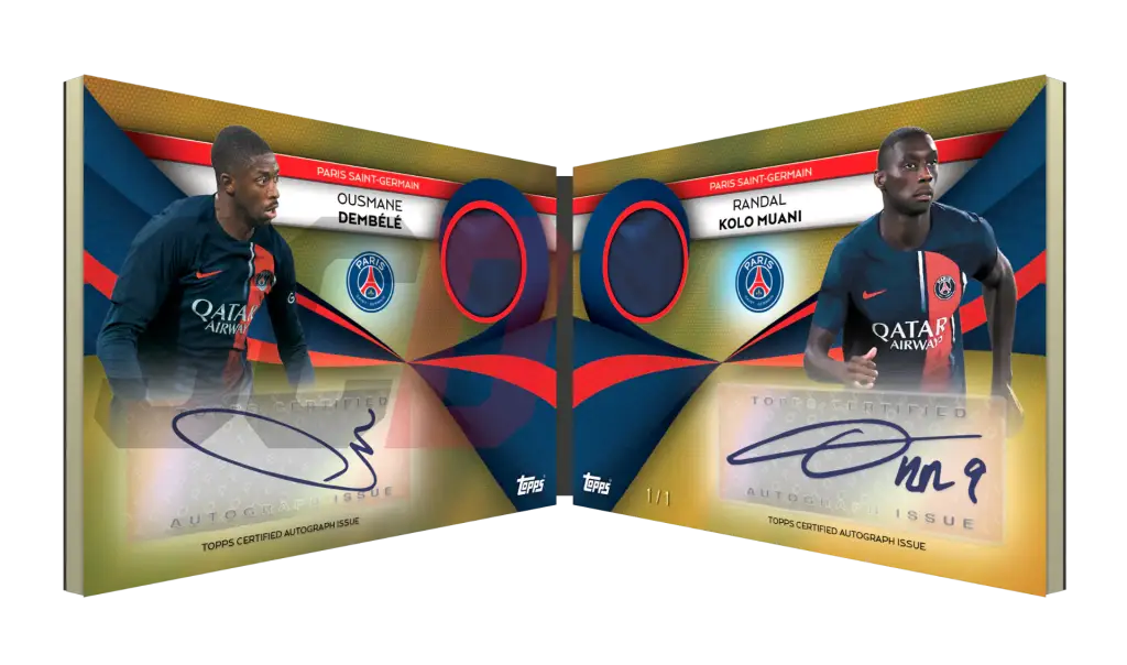 Topps Paris Saint-Germain 2023/24 Team Set Football