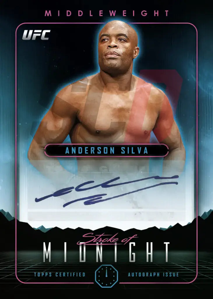 Topps® Midnight UFC Hobby Box 2024 Sports Cards Direct