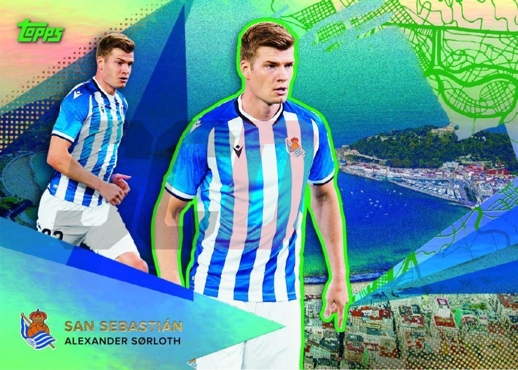 2021/22 Topps Real Sociedad Official Team Set