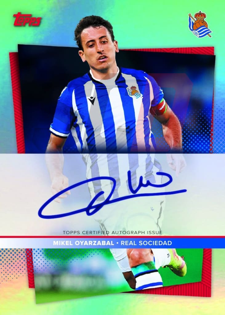 2021/22 Topps Real Sociedad Official Team Set