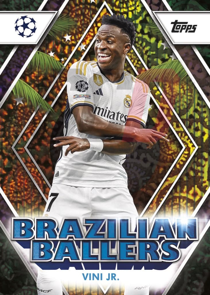 Topps Uefa Club Competitions Carnaval Hobby Box 2023/24 Football