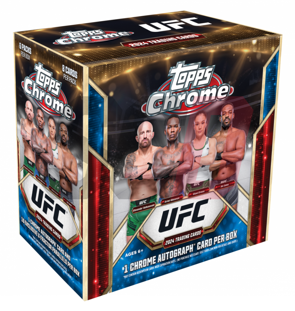 Topps Ufc Chrome Mega Box 2024