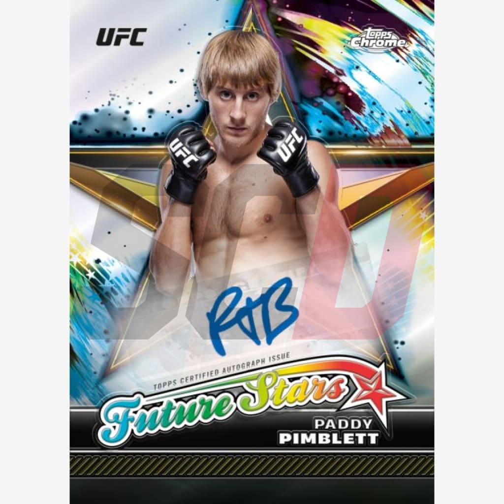 Topps Ufc Chrome Mega Box 2024