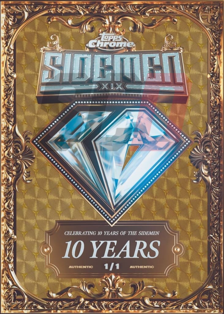 Topps X Sidemen Chrome Hobby Box