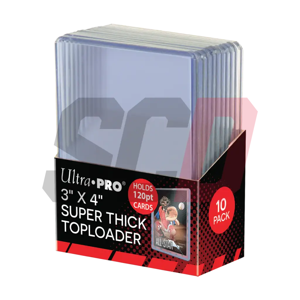 Ultra Pro 120Pt Super Thick Top Loaders (10 Pack)