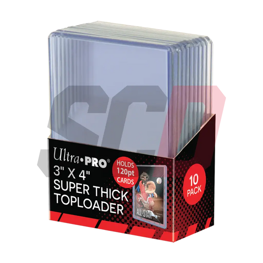 Ultra Pro 120Pt Super Thick Top Loaders (10 Pack)