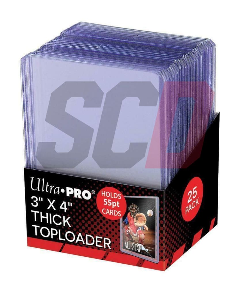 Ultra Pro Thick Top Loaders 55Pt 25 Pack 3X4