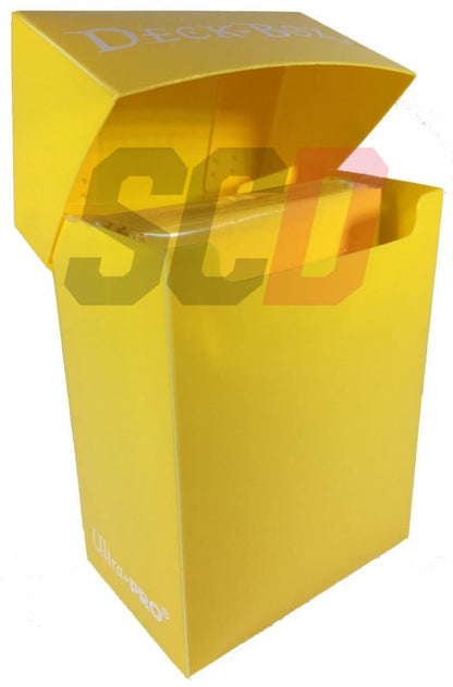 Ultra Pro Deck Box Yellow Hard Boxes