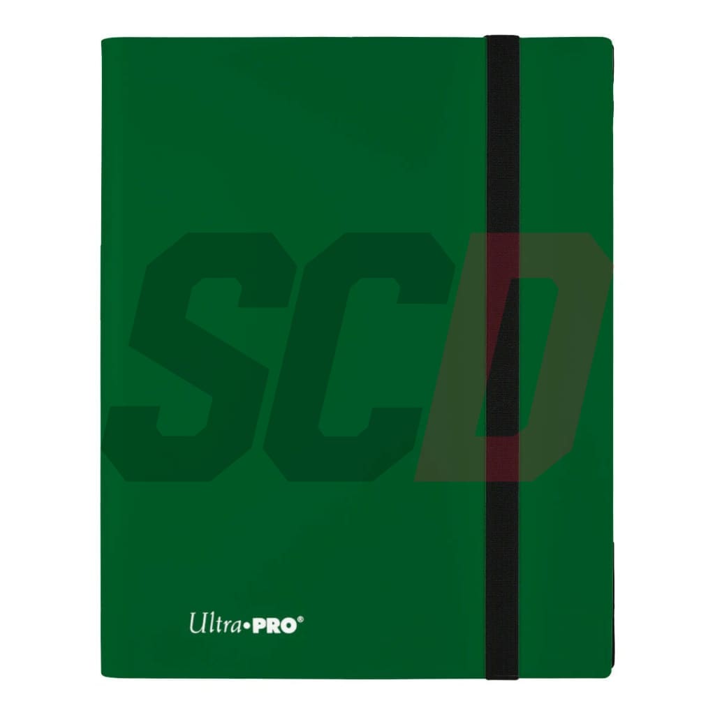 Ultra Pro Eclipse 2 Pocket Binder Forest Green Folders