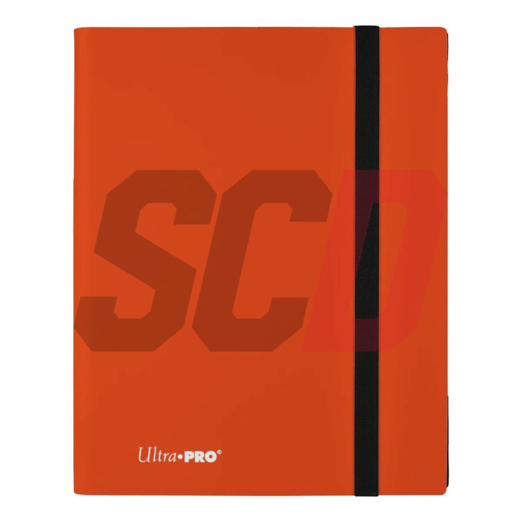 Ultra Pro Eclipse 2 Pocket Binder Orange Folders