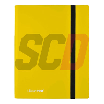 Ultra Pro Eclipse 2 Pocket Binder Yellow Folders