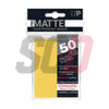 Ultra Pro Matte Deck Protectors Sleeves Standard 66Mm X 91Mm Yellow`