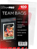 Ultra Pro Resealable Team Bags 100 Pack Aw9235 Sleeves