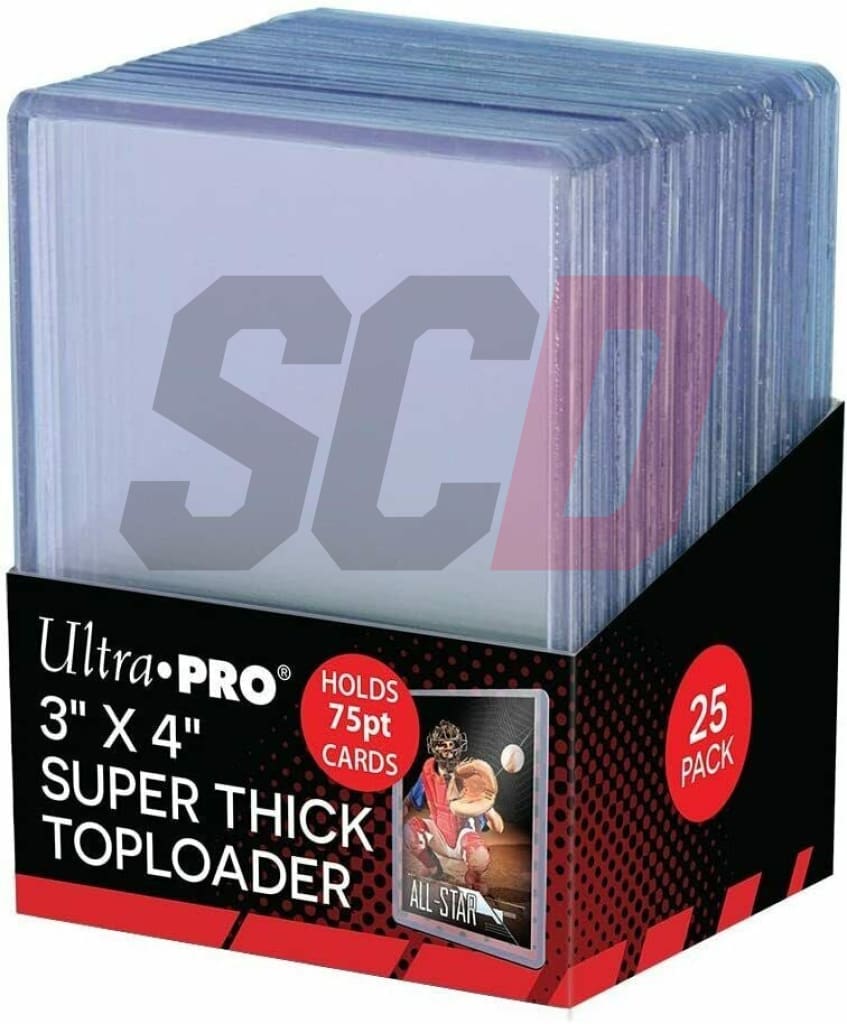 Ultra Pro Super Thick 75Pt Top Loaders (25 Pack) Loaders