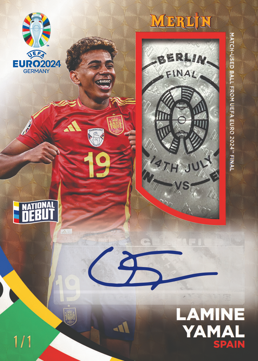 Topps Chrome UEFA Euro Soccer 23/24 Hobby Box