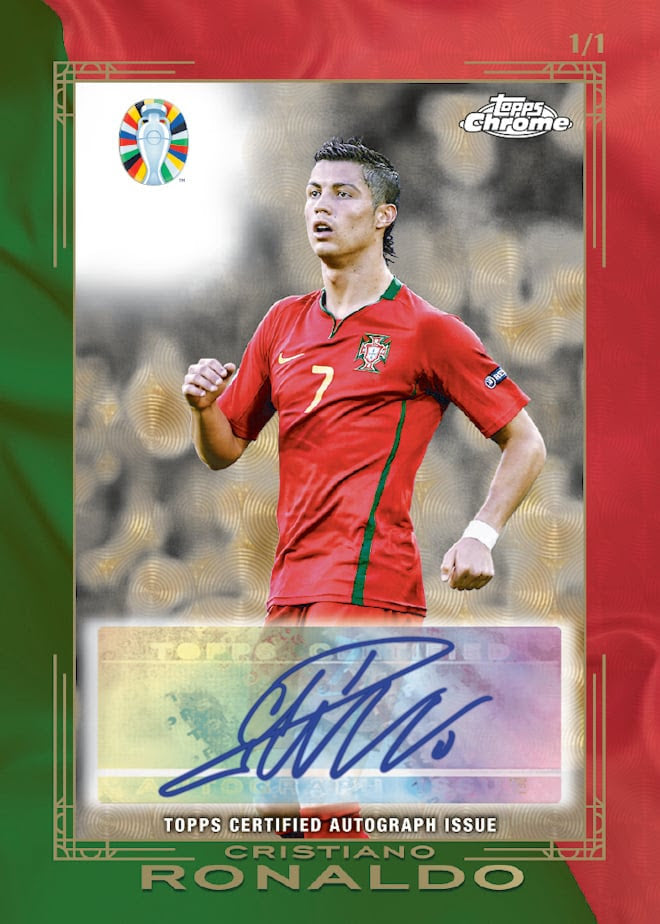 Topps Chrome UEFA Euro Soccer 23/24 Hobby Box