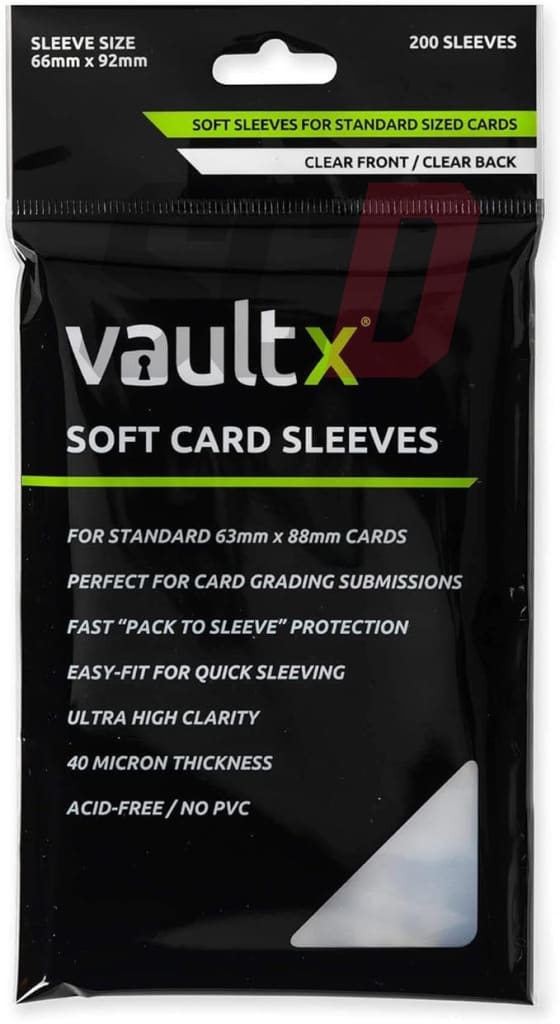 Vault X Soft Card Sleeves (200 Pack)