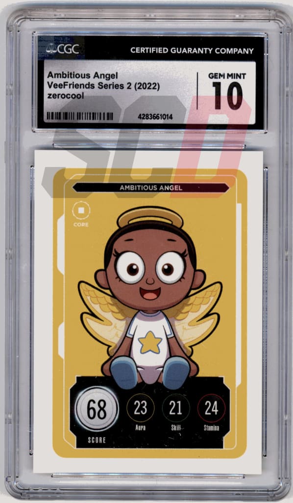 Veefriends Ambitious Angel Zerocool Series 2 2022 Cgc10 Veefriends Slabs