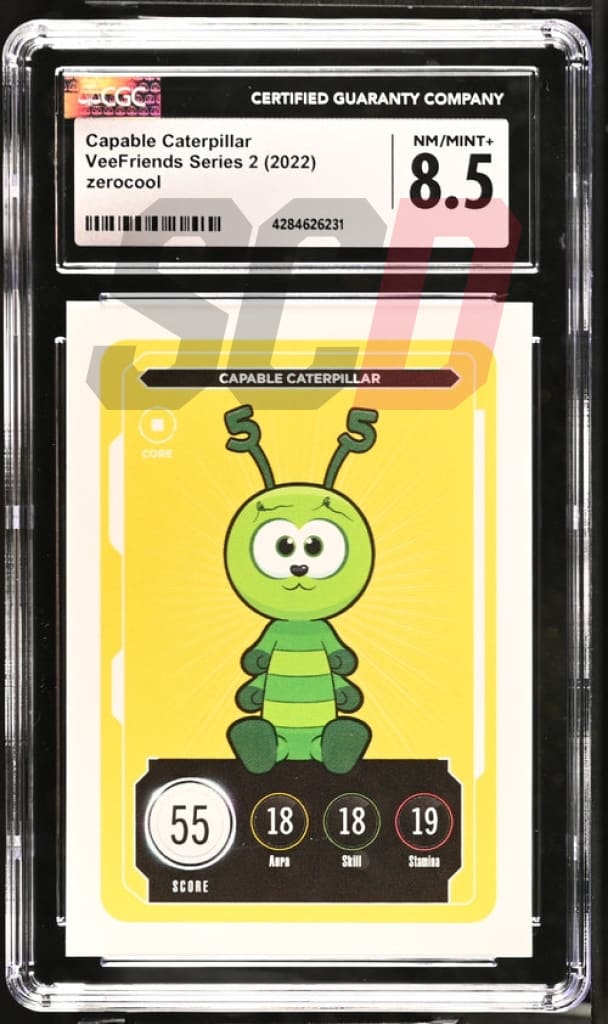 Veefriends Capable Caterpillar Zerocool Series 2 2022 Cgc8.5