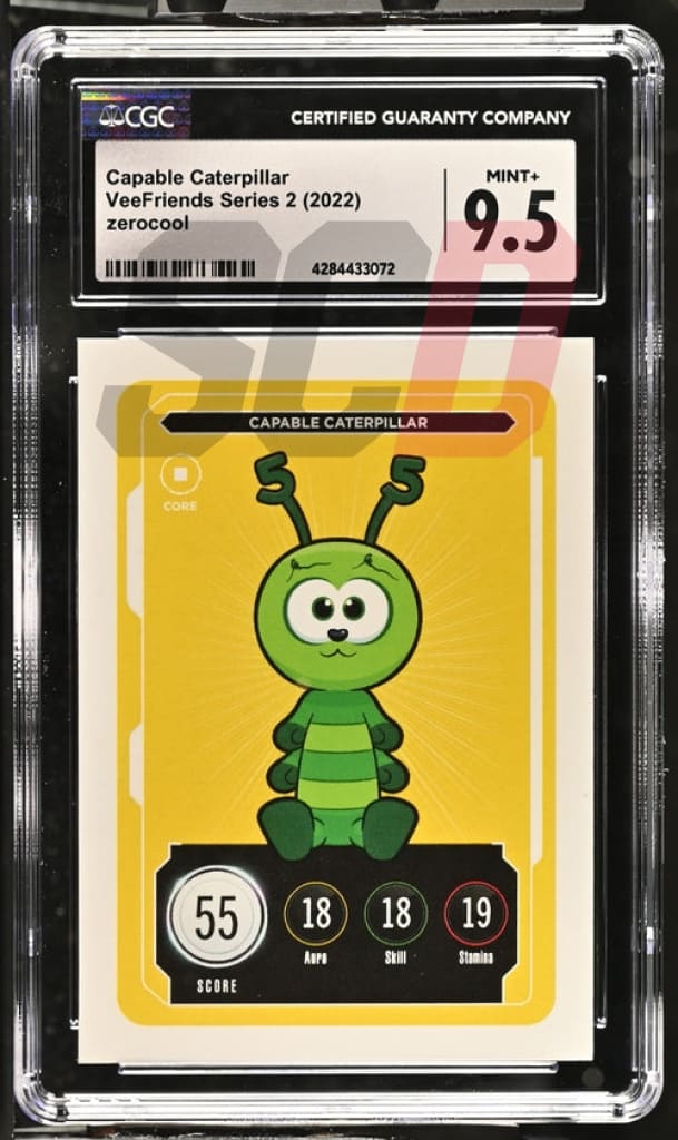 Veefriends Capable Caterpillar Zerocool Series 2 2022 Cgc9.5 Veefriends Slabs