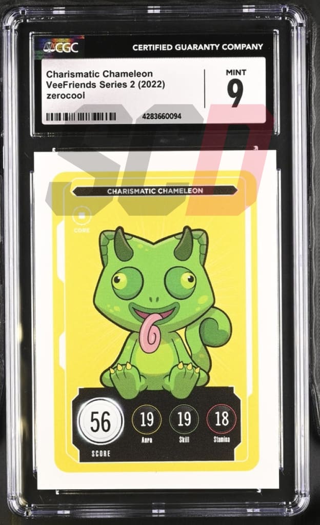 Veefriends Charismatic Chameleon Zerocool Series 2 2022 Cgc9 Veefriends Slabs