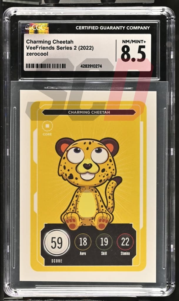 Veefriends Charming Cheetah Zerocool Series 2 2022 Cgc8.5