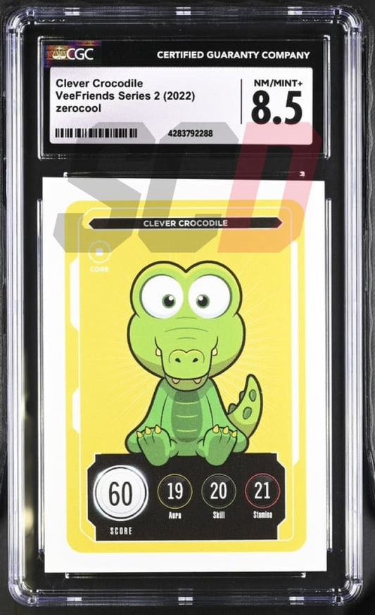 Veefriends Clever Crocodile Zerocool Series 2 2022 Cgc8.5