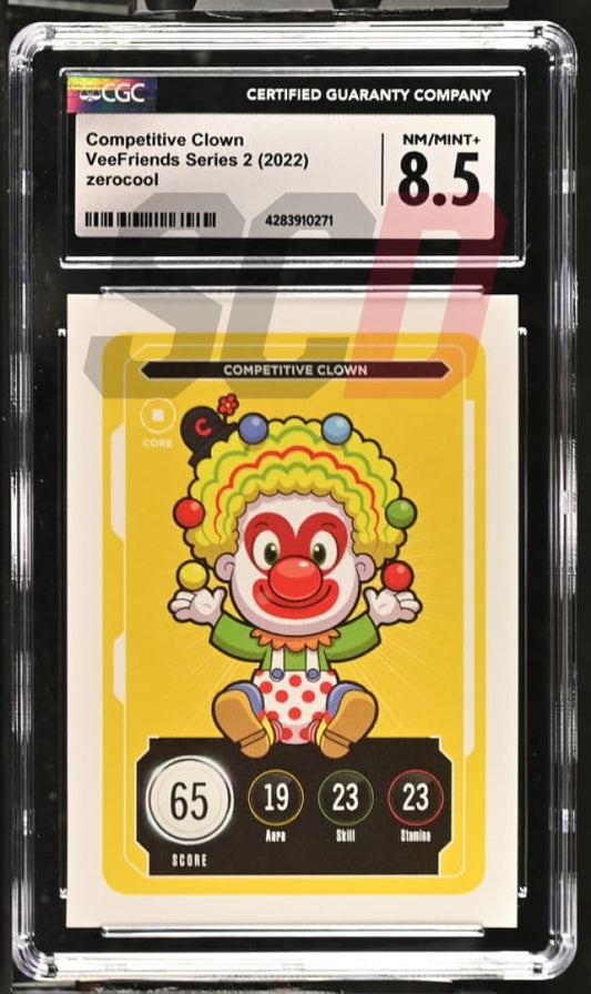 Veefriends Competitive Clown Zerocool Series 2 2022 Cgc8.5